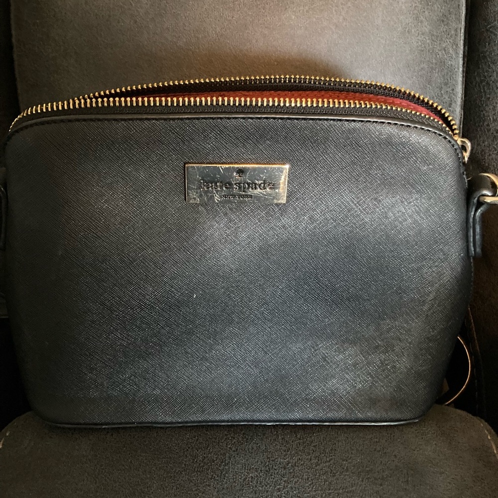 Black Kate spade crossbody bag